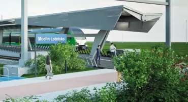 PRZETARG NA BUDOWĘ WAŻNEGO POŁĄCZENIA. Pociągiem na lotnisko w Modlinie