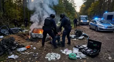 Kaskaderzy, „walizki” i leśne dziuple. Wielki finał obławy na samochodową mafię