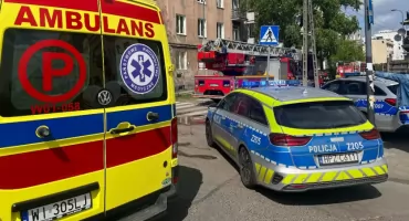 Z OSTATNIEJ CHWILI!! POŻAR NA GROCHOWIE