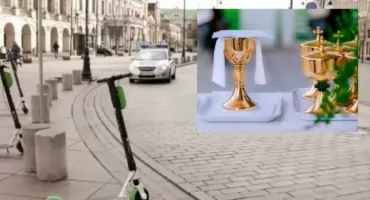 Hulajnoga elektryczna NA KOMUNIĘ? Policja apeluje