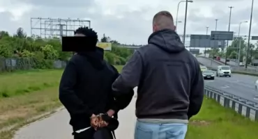 Nigeryjczyk w rękach policjantów na Pradze-Południe!