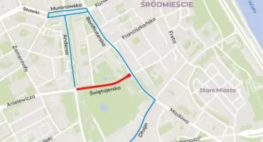 KOLEJNA ULICA w Śródmieściu Z NOWYM ASFALTEM!