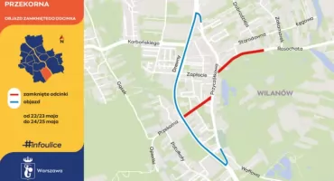 DROGOWCY DOKOŃCZĄ NAPRAWĘ w Wilanowie. ZAMKNĄ ULICE!