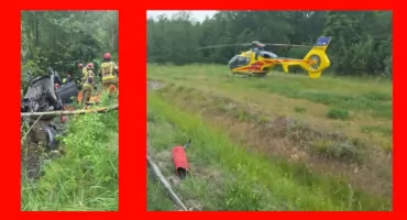 POTWORNY WYPADEK w Płocku. DWIE OSOBY ZGINĘŁY!