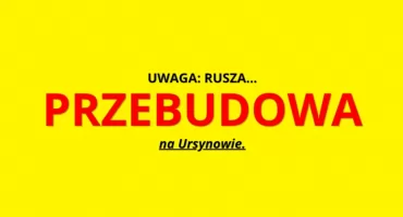 PRZEBUDOWA WAŻNEJ ULICY na Ursynowie. WTP wprowadza ZMIANY!