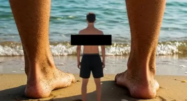 TA PLAŻA w Wawrze jest PLAŻĄ NATURYSTÓW. Gdzie dokładnie? 