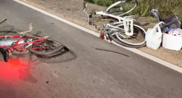 Potrącenie ROWERZYSTÓW po zmroku. Wypadek mógł skończyć się TRAGICZNIE!