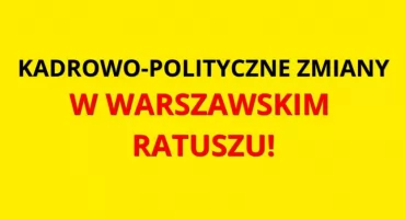 DRAKA w Warszawskim Ratuszu. Rafał Trzaskowski ogłosił DYMISJĘ