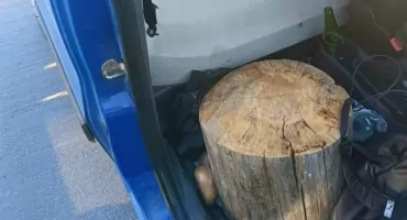 PRZEWOZIŁ PASAŻERA NA PNIU. Interwencja w Radomiu