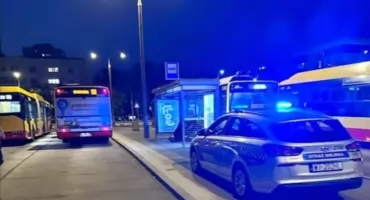 WEZWANIE DO AUTOBUSU na Pradze-Południe. 