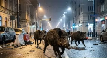 BRUTALNY ATAK DZIKA w Warszawie. LUDZIE ZNOWU WSTRZĄŚNIĘCI!