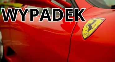 Rozbił Ferrari z wypożyczalni na S2. Reakcja policji była natychmiastowa