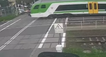 Opuszczone zapory nie były dla niego przeszkodą. Sytuacja w Nowej Iwicznej