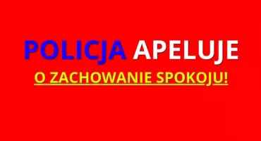 Policja o rzekomym challengeu. 
